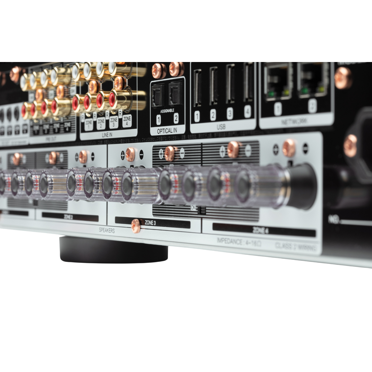 Marantz MODEL M4 8 x 100W per channel Four-Zone Distribution Amplifier with HEOS® Built-in