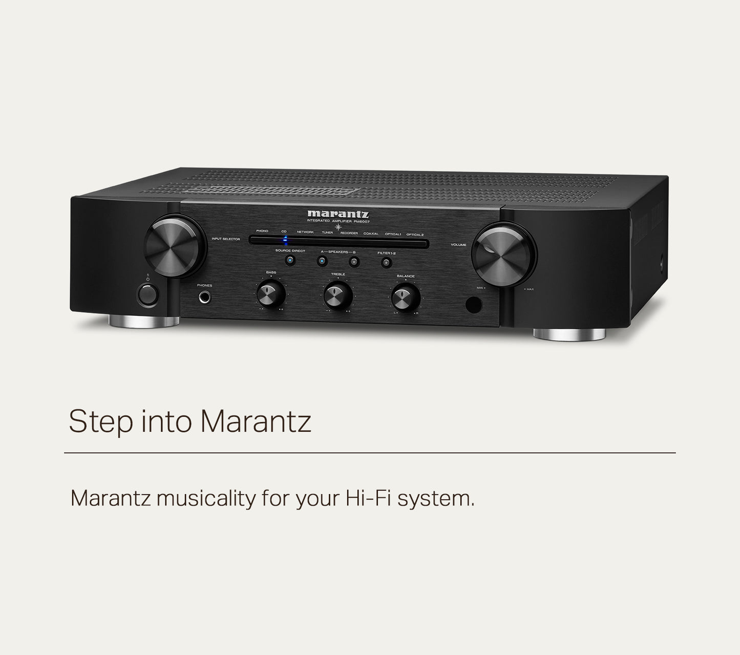 Marantz PM6007 Slimline Stereo Amplifier