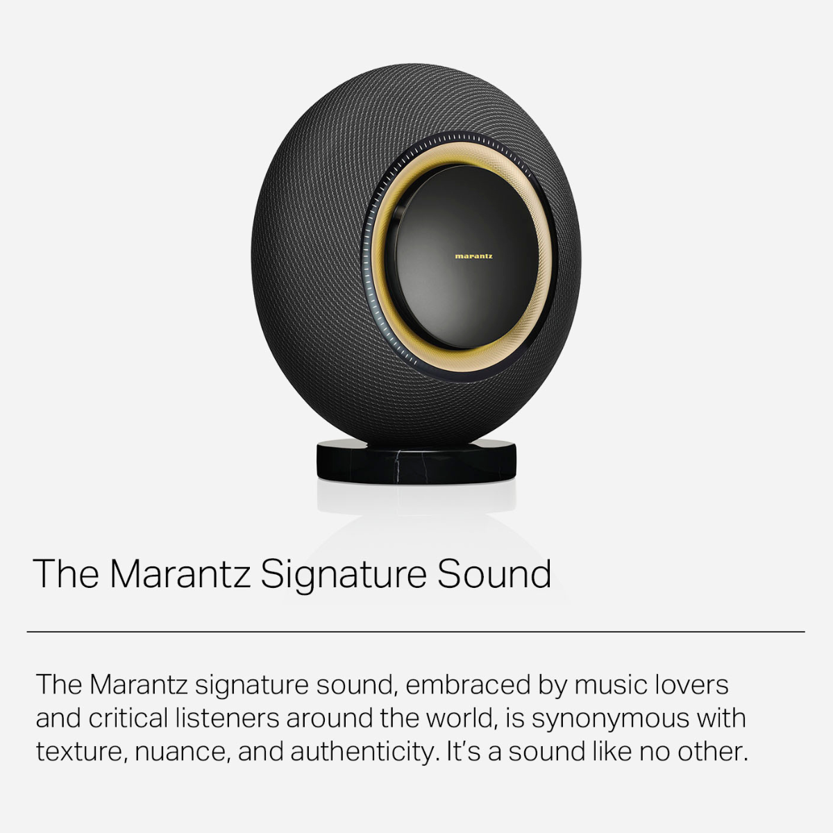 Marantz Grand Horizon Luxury Wireless Speaker