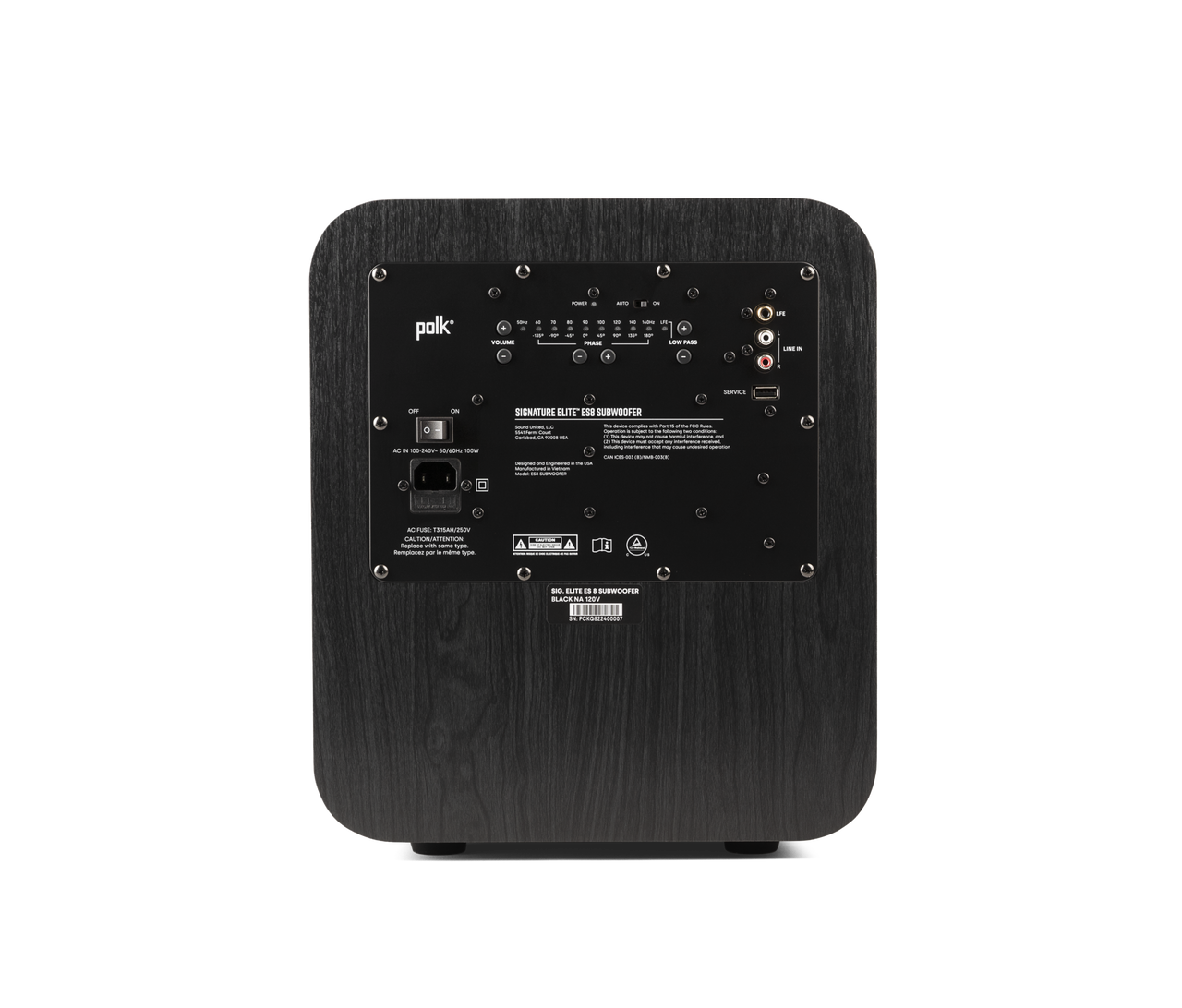 Signature Elite ES8 Subwoofer