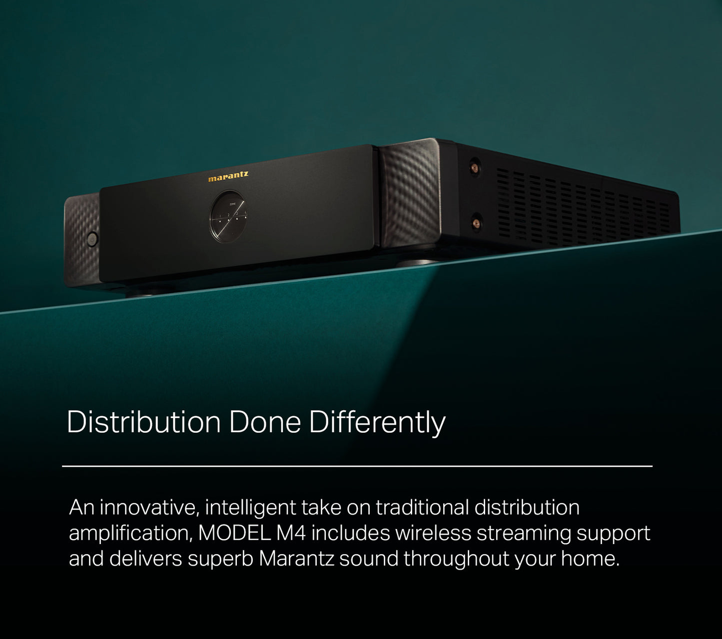Marantz MODEL M4 8 x 100W per channel Four-Zone Distribution Amplifier with HEOS® Built-in