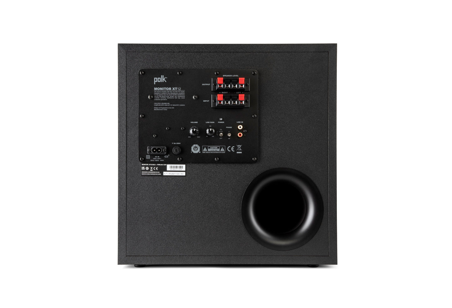 Monitor XT12 - High-Performance 12" Subwoofer