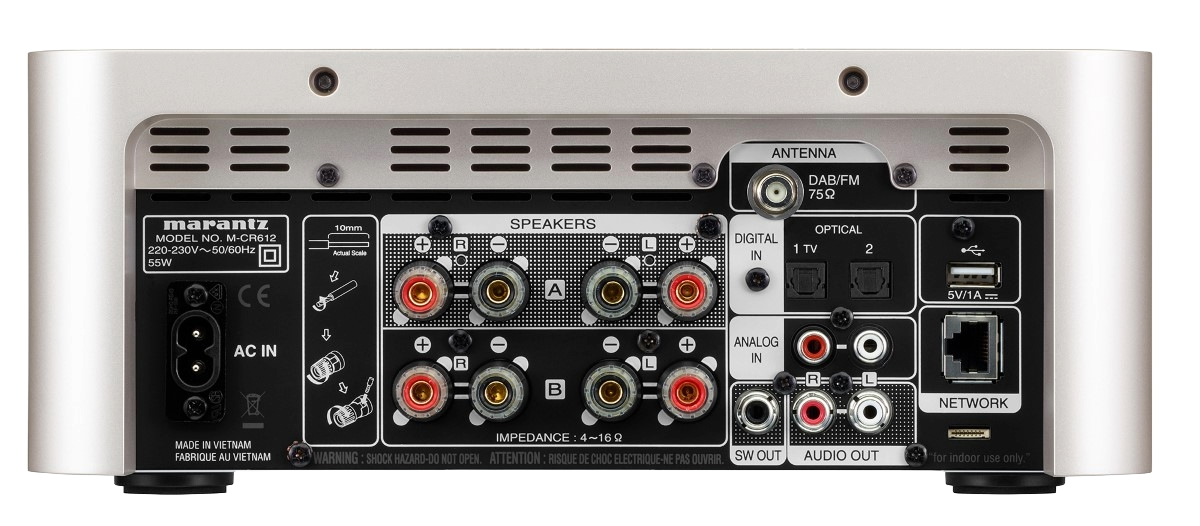 Marantz M-CR612 Compact Network CD Receiver