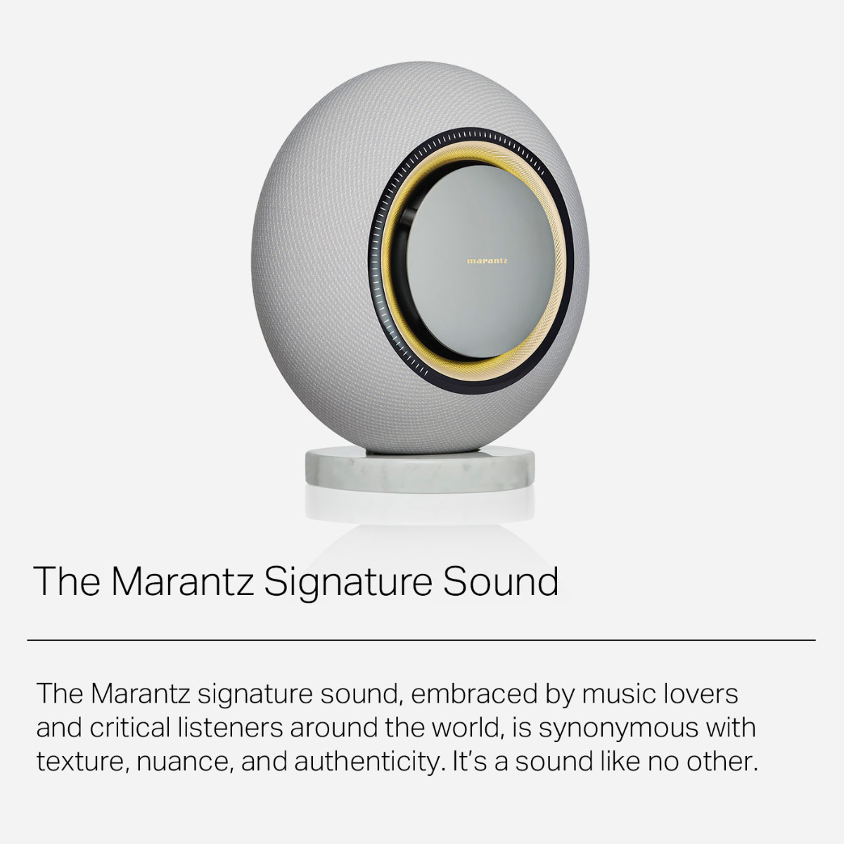 Marantz Horizon Luxury Wireless Speaker