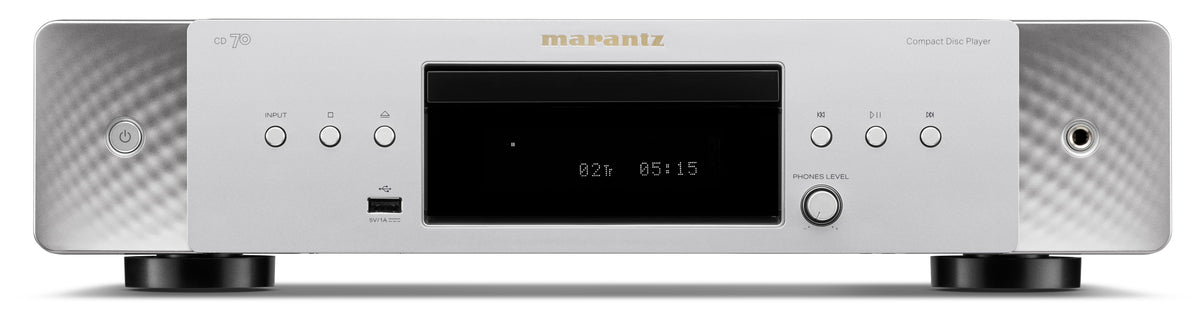 Marantz CD 70 Premium CD Player with High-Performance DAC & USB Playback